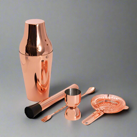 AZ8: Rose Gold 5 piece Cocktail Set