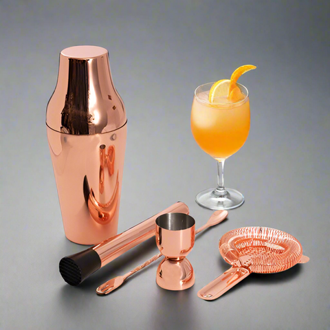 AZ8: Rose Gold 5 piece Cocktail Set