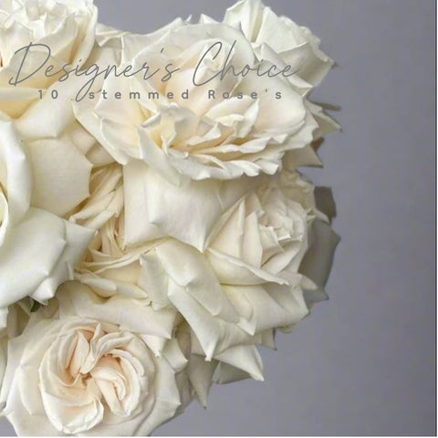 D1: Designer's Choice 10 Stemmed Roses