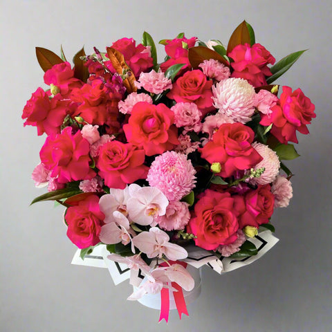 FC7: Pink Garden Blooms