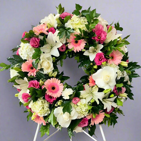 W15: Pink and White Blooms