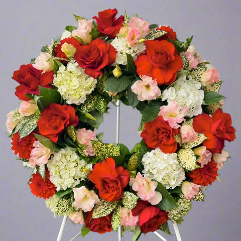 W16: Red and Pink Blooms